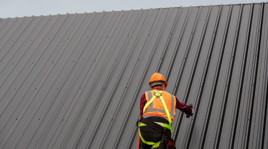 Professional metal roof installation services in Waterloo, IN