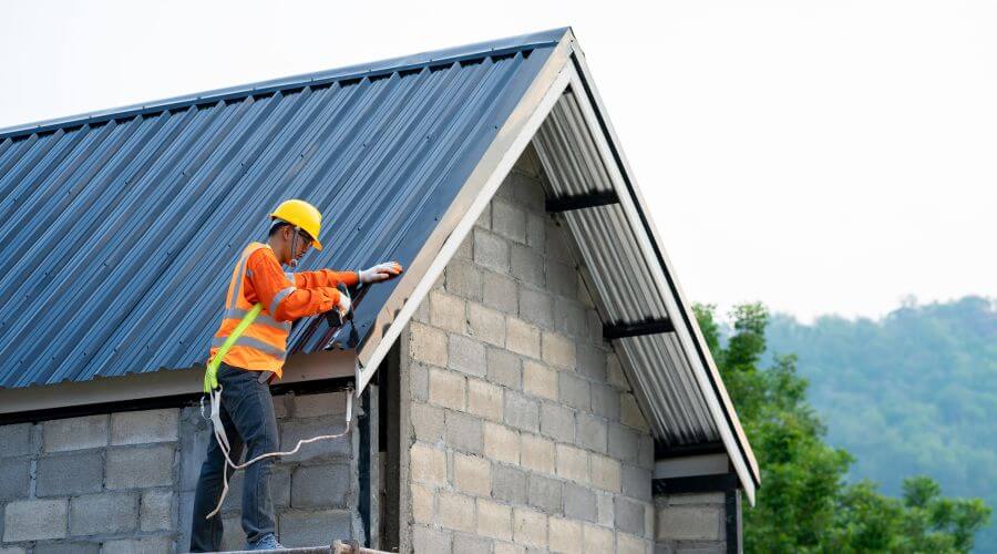Professional metal roof installation in Waterloo, IN